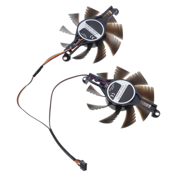 80mm 4Pin Videokort Køleventilator Til RX580 2048 Grafikkort Kølere Ventilator