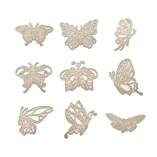 Butterfly Metal Cut Dies Scrapbooking Stencil Die Cuts Kort Prägling DIY Fotoalbum Mall Form Hantverk 3321