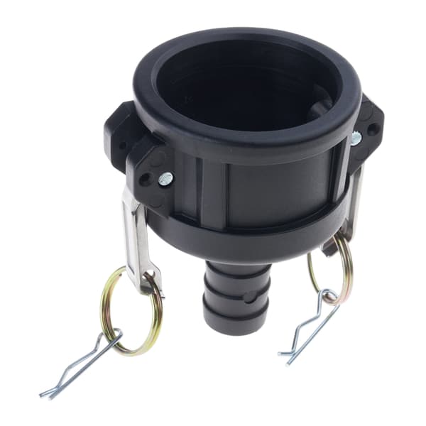 IBC-tankadapter konverterer 2 tommer han til 1 tommer haveslangetilslutning