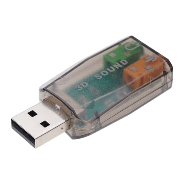 USB Adapter HFR8103 USB til 3,5 mm Mikrofon Direkte
