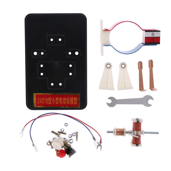 Elektrisk Motor Kit Børn DIY DC Motor Model Tilbehør Simpelt Samlesæt til Studenterundervisning Læring STEM Projekt