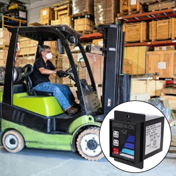 Intelligent 48V batteriopladningscontroller for forbedret gaffeltruckydelse