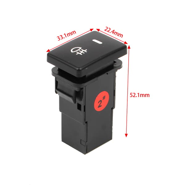 DC12V Tåkelysbryter for kjøretøy, bak, for Camry Prius