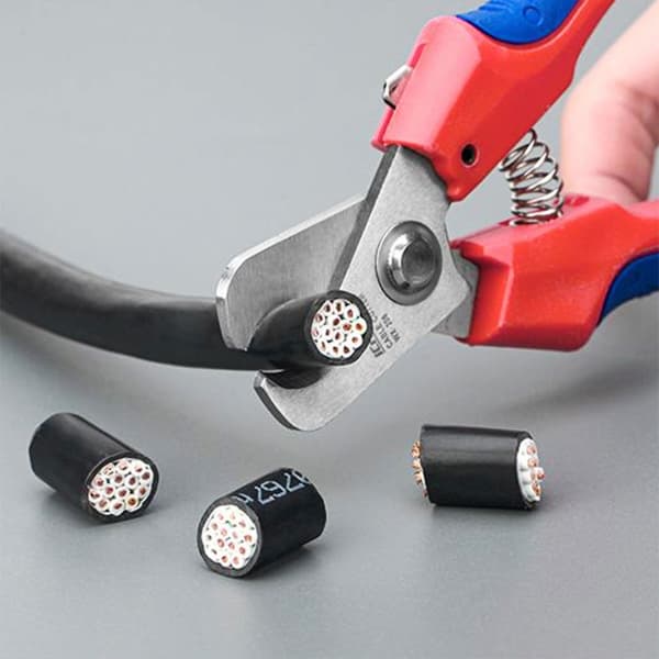 WX-206 Fotovoltaisk kabelkutter Enkeltkabel Solcellekabel Klippetang