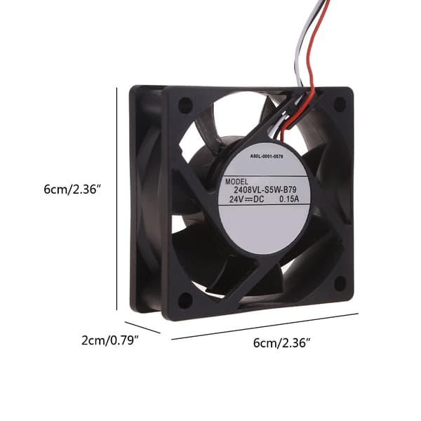A90L-0001-0576 2408VL-S5W-B79 24V 0.15A 6015 Køleventilator til FANUC System Ventilator