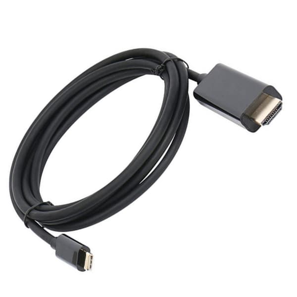1.8M 4K Opløsning Adaptere ABS USB C Til Interface Kabel til Telefon Tablet TV Di