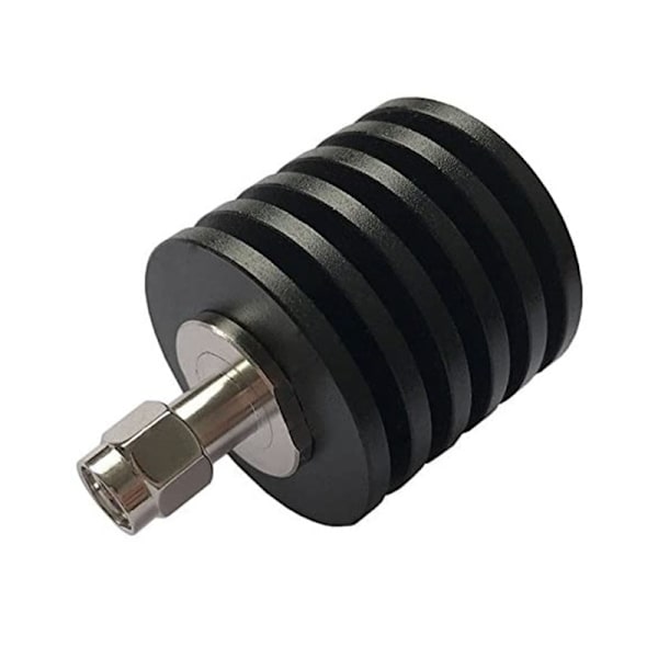 10W SMA Hane Kontakt RF Koaxial Terminering Dummy Load 3GHz/6GHz 50ohm Nickelpläterad RF Tillbehör Svart