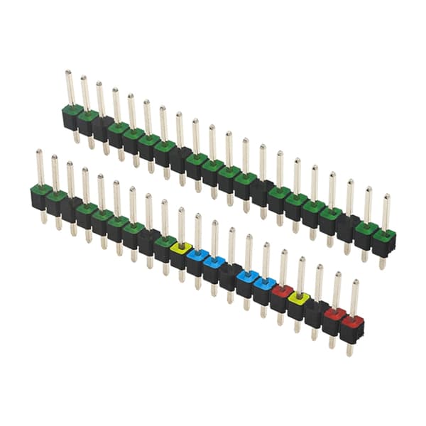 2 stk. hanstik samling 20-pin konfiguration 2,54 mm afstand til robotteknologi