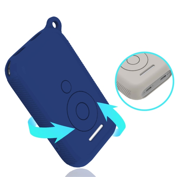 Kompatibel för Xreal Beam Shockproof Sleeve Slagtåligt hölje Antidammtvättbart mjukt cover Vattentätt skal Blue
