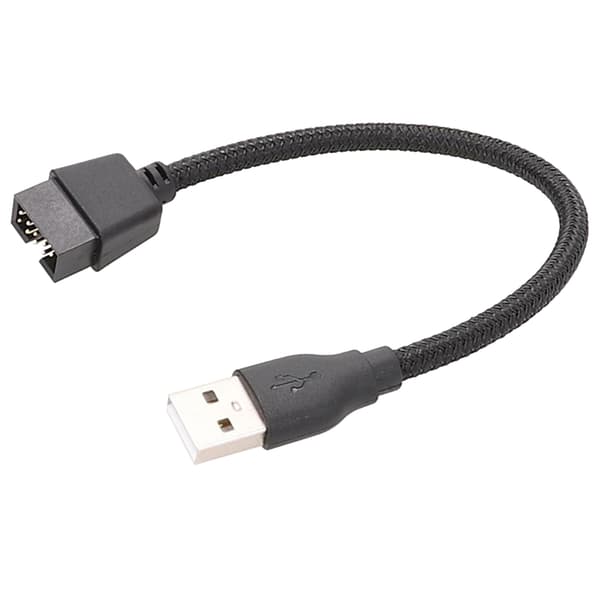 USB A Hann til 9-Pin 9pin Hovedkort Innebygd Vannkjølt Data til Forlengelse