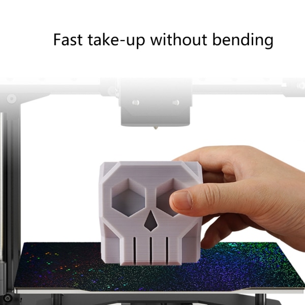 Dubbelsidig PET + PEI-ark, PET + PEI-tryckplatta med flexibel magnetisk print för 3D-utskrift 220mm