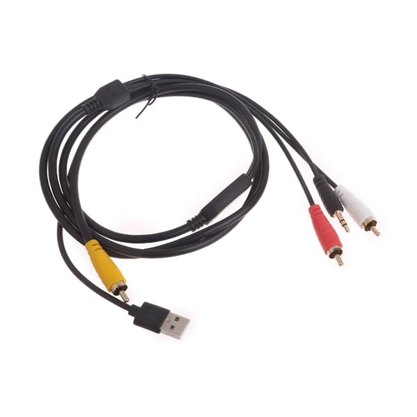 Digital til Analog Aux Konverter Kabel Digital Optisk til RCA & 3.5mm AUX