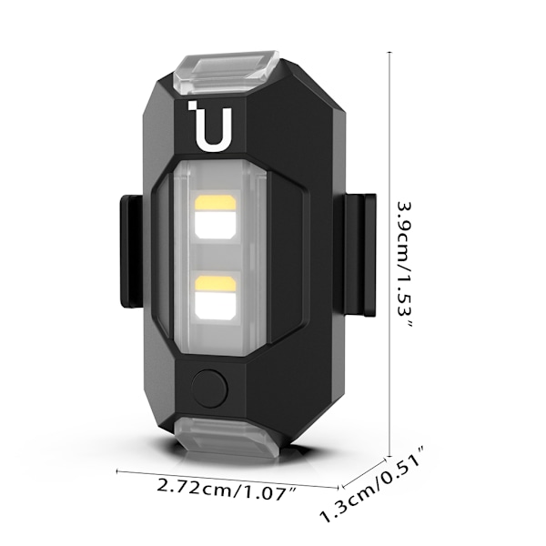 Stroboskoplampe Blinkende Lys Natkamp LED Navigation til DJI-Mavic Air2/FPV Drone