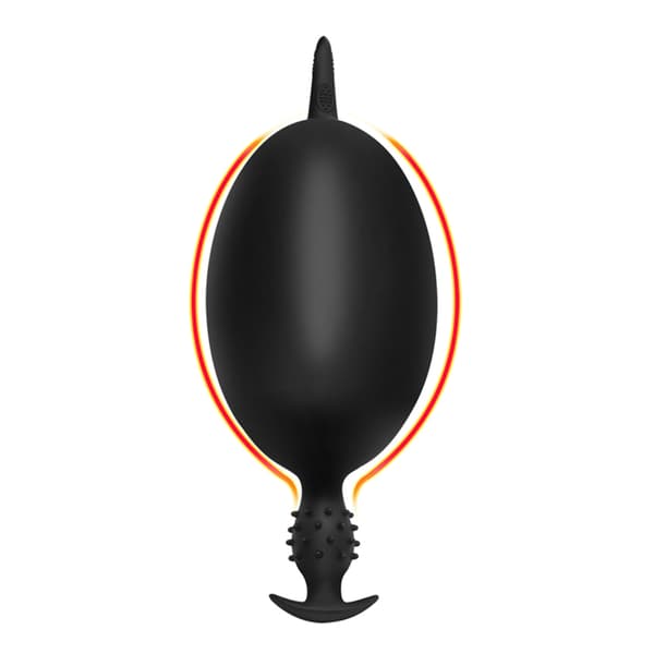 Anals Plug Oppustelig Buttplug Dildo Pumpe Anals Legetøj G-punkt Prostata Massager