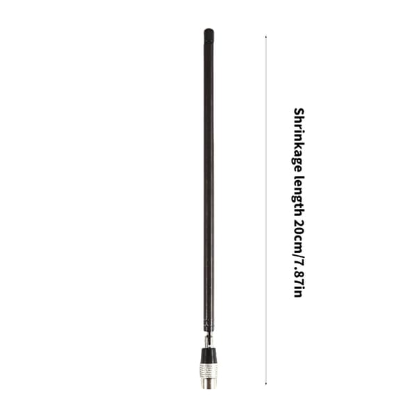 ANT500 Antenner Rustfritt Stål Antenner Justerbar 75MHz til 1GHz
