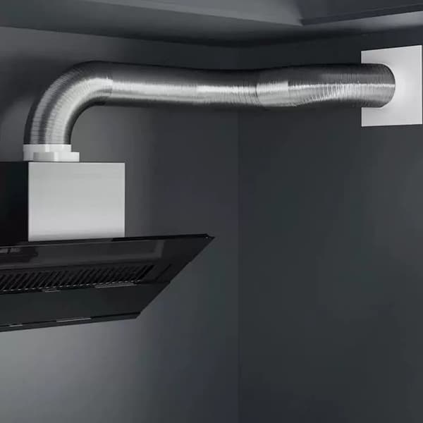 50mm 12W Udsugningsventilator Hjem Inline Rørkanalventilator Badeværelse Udsuger Ventilation