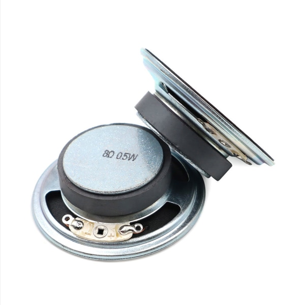 2st 50 mm diameter 8Ohm 0,5W metall för skal Ultratunna interna minihögtalare Magnethögtalare
