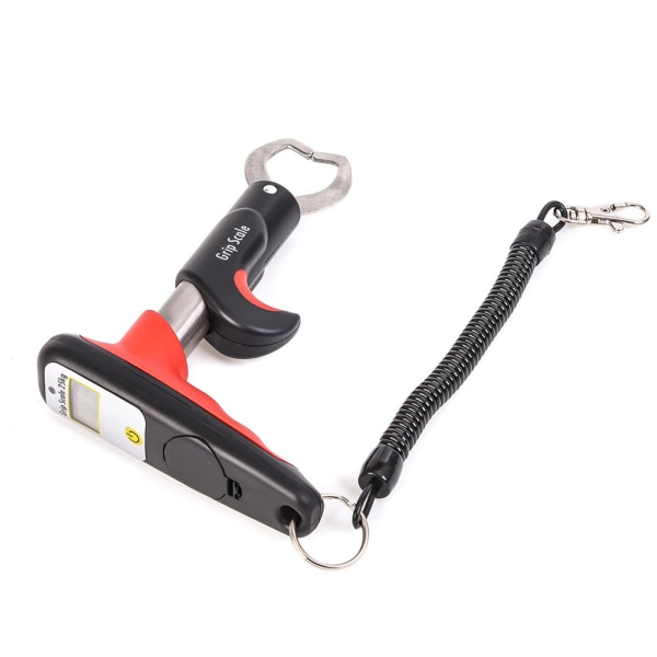Fiskegripare i minivapenstil med 25 kg (55 lb) Digital Scale Fish Grip Lip 16 cm (6,3") Bärbart Fishs Control Tool Hållbar