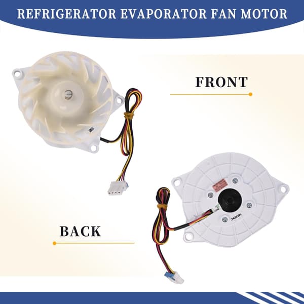 Fordampermotor Køleskabsventilator Udskiftningskomponent til EAU64824806 Køleskab