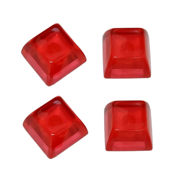 Resin Keycap SA R3 Mekaniska Tangentbord Tangenthattar för Cherry MX Brytare Tangentbord DIY för Tangenthatt Personlig Genomskinlig