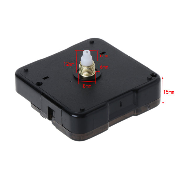 DIY Quartz Clock Movement Silent Kit Set Batteridriven mekanism för inomhus utomhus för tidsklockor användning null - 69