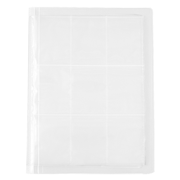 360 Kapacitet Kort Holder Album med 40 Sider til Brætspil Kendis Kort Foto Samling Album Bog Ærme Holdere