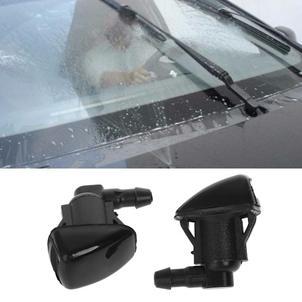2st bil front vindrutespolare munstycke sprinkler för Jeep 2007 2008 2009 2010