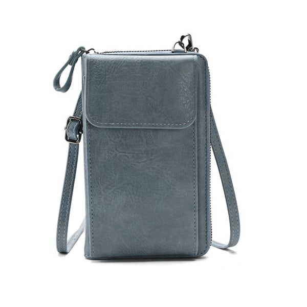 Mini kännykkälaukku tyttö naisten muoti crossbody sling bag PU nahkaa käteiskortin pidike Hasp olkalaukku lompakkolaukku käsilaukku