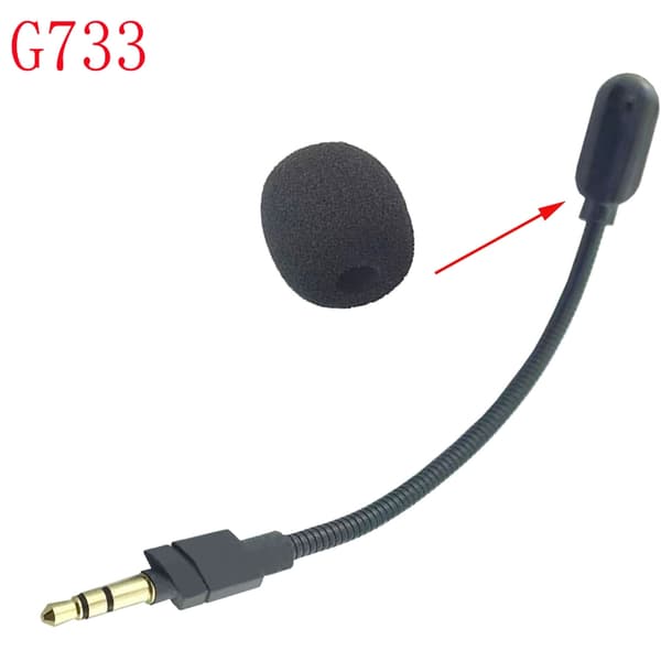 For G733 Gaming Headset Avtakbar Mikrofon 3,5 mm Mikrofonbom Tilbehør