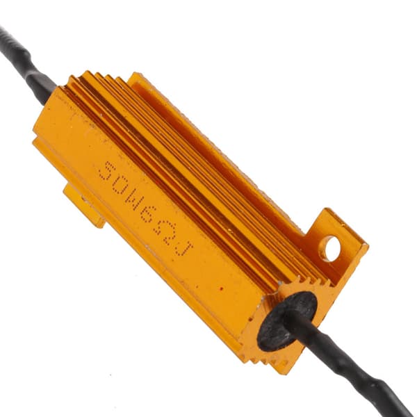 2 stk. bilbelastningsmodstand fejlannullator LED-dekoder Canbus gratis ledningsannullator