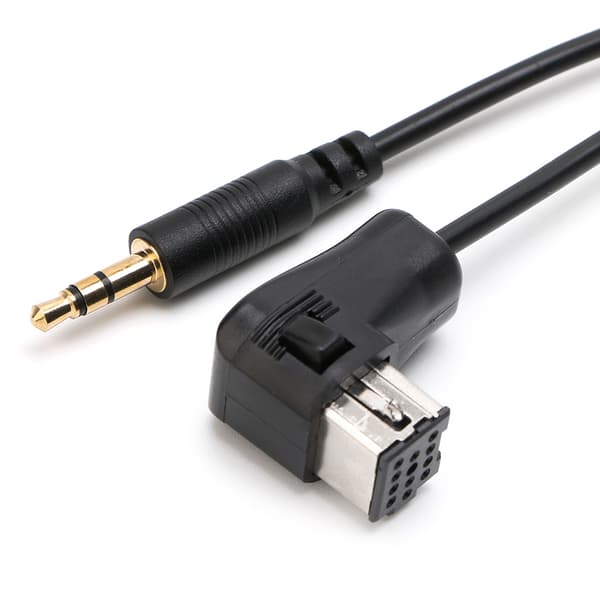 Bilradio AUX-kabel MP3 Input Adapter til Pioneer Headunit IP-BUS
