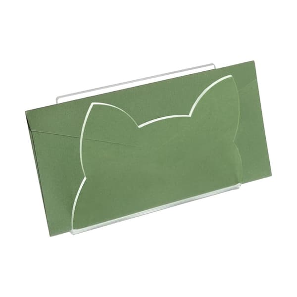 Bord Brevholder Klar Akryl Brevstativ Postsorterer Kuvert Organizer