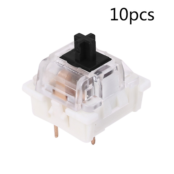 Outemu Brytare Mekaniska Tangentbordsbrytare DIY 3Pin RGB Gaming Brytare Linjära Taktila Klickiga Brytare Dammtäta