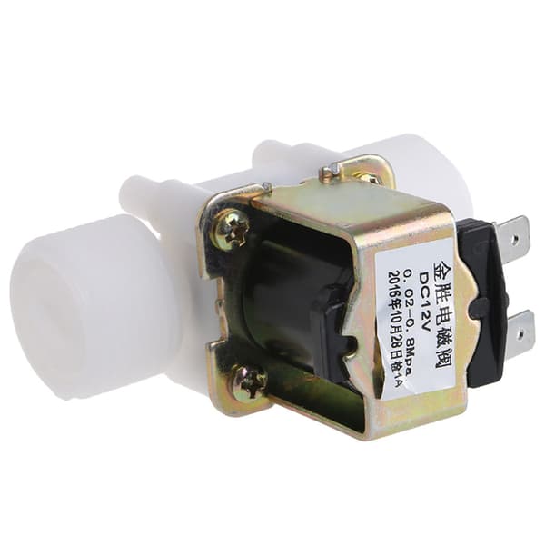 3/4\" til DC 12V PP N/C Elektrisk Magnetventil til Ventilstyring Vandafleder
