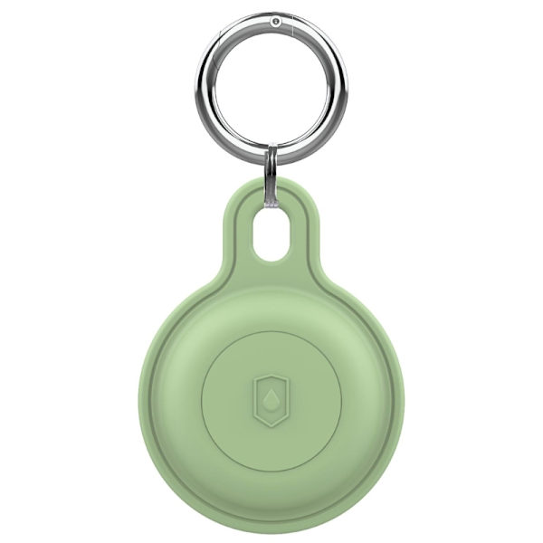 Etui for Airtags Sporingsenhet Holder Silikon Nøkkelring Etui Sporingskjedelokator Finder Tilbehør Anti-tapt