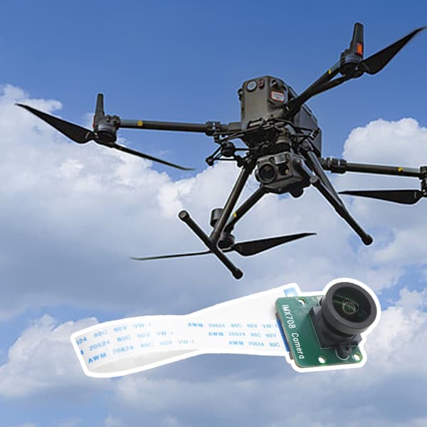 12MP IMX708 sensor-kamerakort med 152 graders diagonal synsfelt