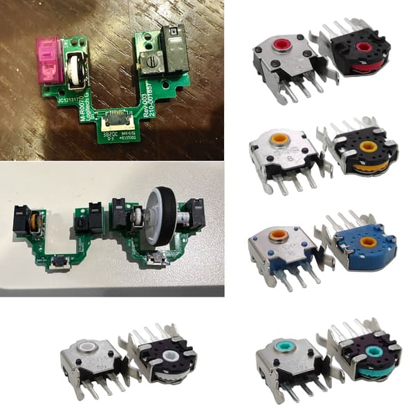 TTC 8 mm musekodere dekodere for GPROX Superlight 2 musehjulskjerner Red Core