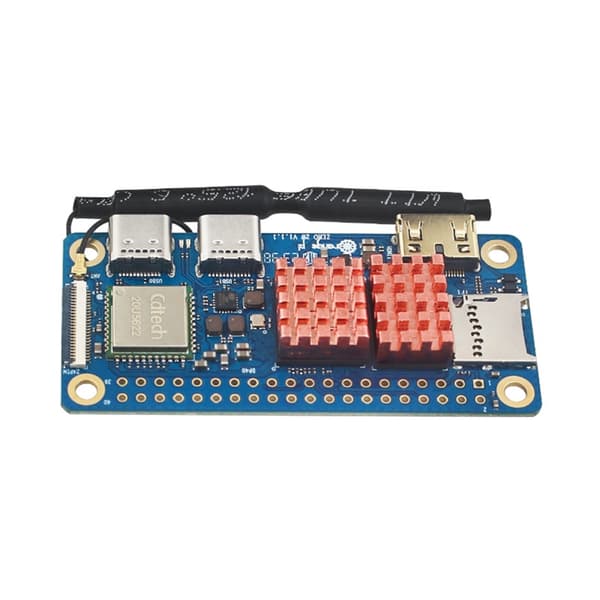 Kobber Køleplade Pads Til OrangePi Zero2W Udviklingskort Køleradiator