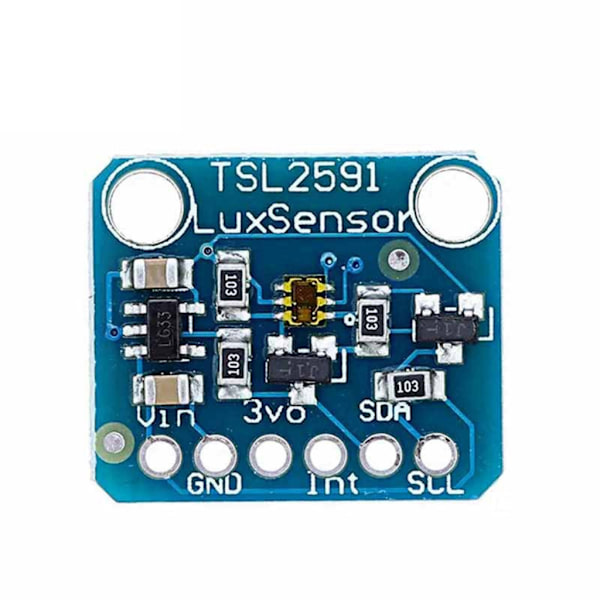 TSL2591 Høj Dynamisk Digital Lyssensor, Lysdetektering Digitale Kontakter
