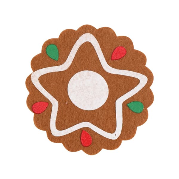 Christmas Drink Coaster Wine Tea Coffee Cup Mat Pad Xmas Holiday Ornaments Decor null - E