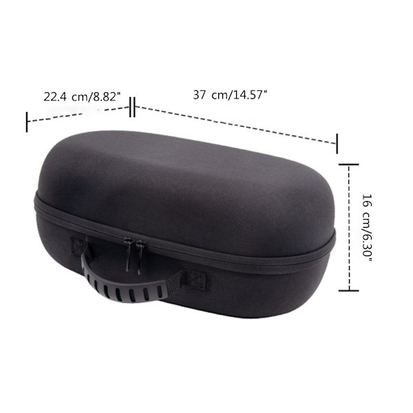 Hårt EVA- case för Quest3 VR Gaming Headset Strap Case Snygg resväska för Quest3-tillbehör