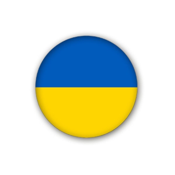 Ukraina Be för I Stand with Peace Knappmärke Pin Ukraina Pin Badge Knapp Med Nål Rund Brosch Dekor Ryggsäckskjorta 15
