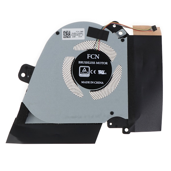 Original CPU GPU Vifte Laptop Kjølevifte for DC 5V 0.5A 4-pinners for ROG Zephyrus G15 GA502IU GA502 Laptop Kjøleribbe