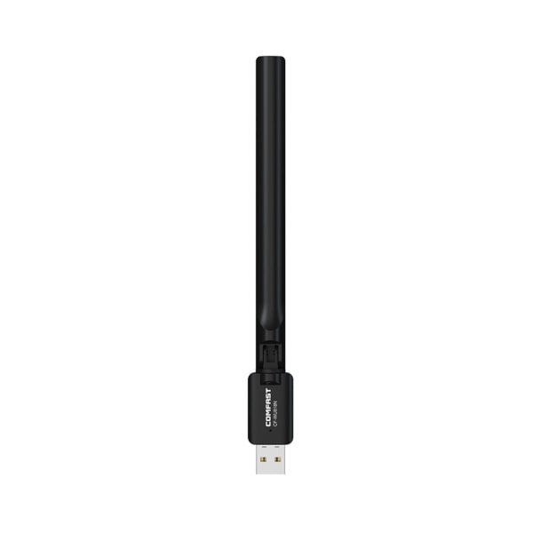 USB Wifi Adapter med 3dBi antenn 150Mbps USB trådlös mottagare Dongle Nätverkskort Laptop PC Lan Wifi mottagare