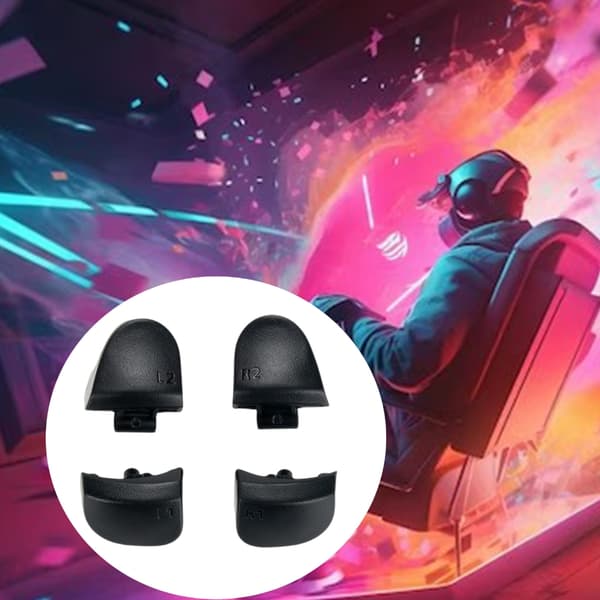 6 i 1 Triggerknapper og Fjeder Udskiftningsknap til P5 Version 3 Gamepad