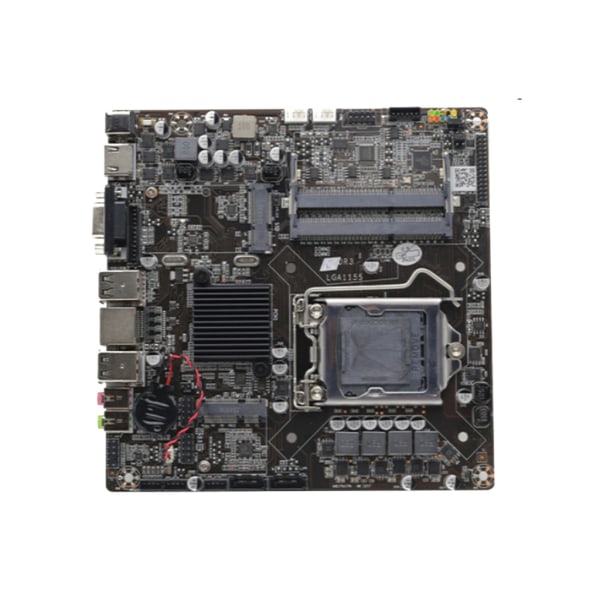 H61 Mini ITX Moderkort LGA 1155 DDR3 Stöd Intel-Core i3/i5/i7 -Pentium -Celeron CPU För Gaming PC Gamer Mainboard