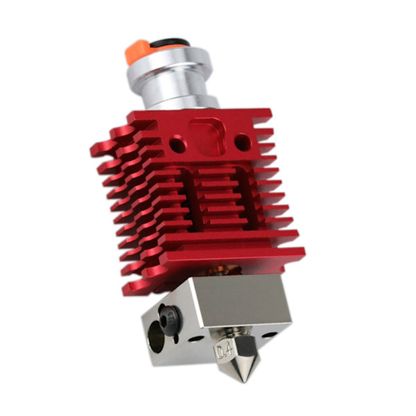 Red Lizard Q1 Radiator Ultra Precisions 3D-skrivare Extruder för V6 Hotend och CR10 Ender 3 Hotend-adaptrar