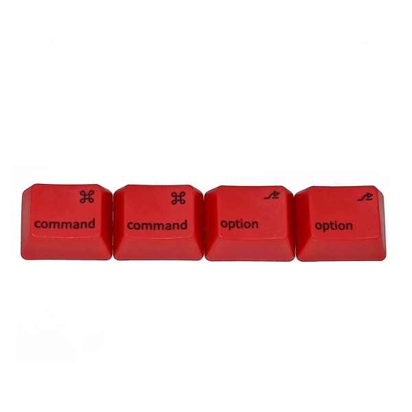 1 Set PBT Dye Subbed Keycaps För MX Switch Mekaniskt Tangentbord 1.25U 1.25X Kommandoalternativ OEM R1 Keycap För MacOS Cherry Blue