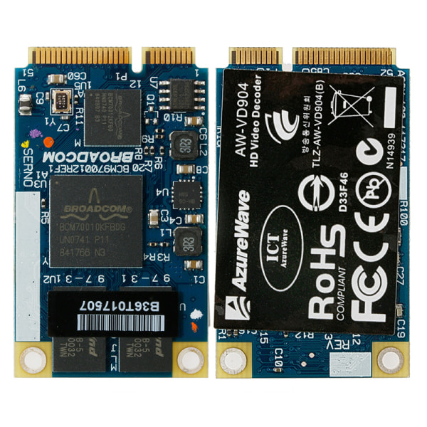 BCM970012 BCM70012 för HD-avkodare AW-VD904 Mini PCIE-kort för APPLE TV Netbooks för HD-videodekodermodul Enkel att använda