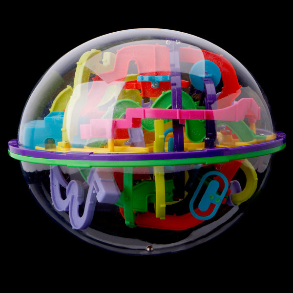 299 Barriärer 3D Magic Intellect Ball Balance Maze Game Pussel Globe Toy Kid Present